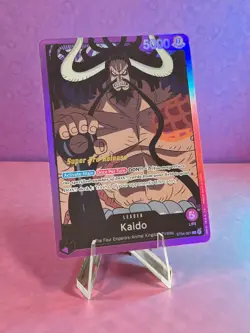 Kaido ST04-001 Leader Super Pre-Release One Piece Animal Kingdom ENG - Image 1