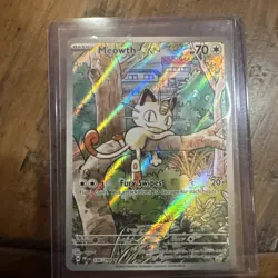 Meowth 106/094 Mega Evolution Phantasmal Flames English Pokemon Card Promo TCG - Image 1