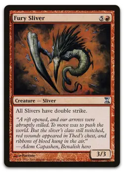 Fury Sliver #157 (NM) Time Spiral TSP Magic MTG - Image 1