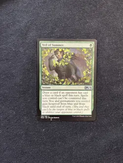 Magic the Gathering Veil of Summer 199 M20 X3 NM - Image 3