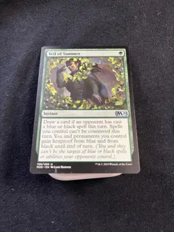 Magic the Gathering Veil of Summer 199 M20 X3 NM - Image 5