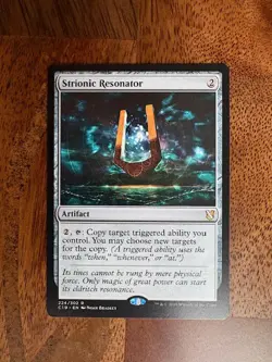 x1 Strionic Resonator #224 (NM) Commander 2019 C19 Magic the Gathering MTG - Image 1