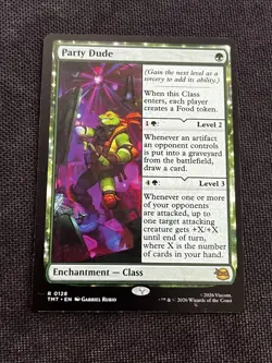 Party Dude Teenage Mutant Ninja Turtles Regular MTG Magic The Gathering - Image 1