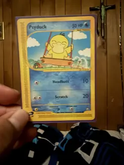 Pokemon Psyduck Aquapolis 104/147 50 HP Headbutt Scratch Common Regular English - Image 1