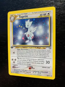 Pokemon Neo Genesis RARE 1st Edition Holo Togetic 16/111. EX/Near-Mint Cond - Image 3