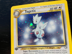 Pokemon Neo Genesis RARE 1st Edition Holo Togetic 16/111. EX/Near-Mint Cond - Image 5