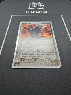 Aggron ex - 95/100 - Pokemon Ex Sandstorm Ultra Rare NM/LP - Image 3