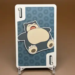 Nintendo Japanese Pokemon Playing Card Game Snorlax #1 - Image 1