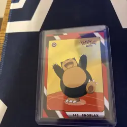 2025 Pokemon Kanto Full House - Gold Foil Holo Snorlax #143 - Image 1