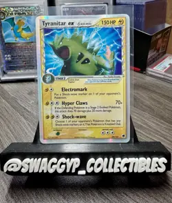 ◓Tyranitar ex 99/101 Dragon Frontiers 2006-Pokemon TCG Delta Spec. Holo Rare*LP◓ - Image 1
