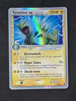 ◓Tyranitar ex 99/101 Dragon Frontiers 2006-Pokemon TCG Delta Spec. Holo Rare*LP◓ - Image 2