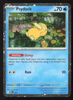 Psyduck - Promo Holo MEP 007 NM Pokemon TCG - Image 1
