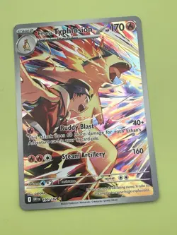 Pokemon TCG Ethan's Typhlosion Sv10 Destined Rivals 190/182 Illustration Rare H… - Image 3