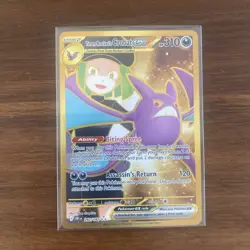 Pokemon TCG Team Rockets Crobat EX Gold Destined Rivals #234/182 - Image 2