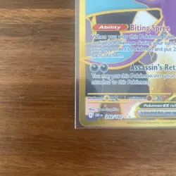 Pokemon TCG Team Rockets Crobat EX Gold Destined Rivals #234/182 - Image 5