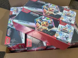 Pokemon Prismatic Evolutions Surprise Box Booster Bundle English Eevee *2 - Image 2