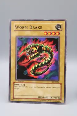 Yu-Gi-Oh! Worm Drake 1st Edition LON-004 - Image 1