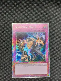 Dimension Wall (Platinum Secret Rare) RA04-EN127 Yu-Gi-Oh NM - Image 1