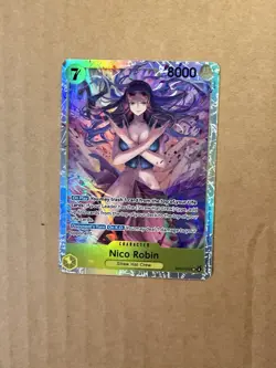 One Piece Nico Robin TCG Extra Booster Heroines EB03-055 SR Holo - Image 1