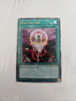 One for One (Quarter Century Secret Rare) RA03-EN056 Quarter Century Bonanza - Image 1