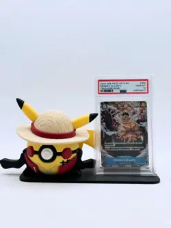 2025 One Piece OP13 EN Treasure Rare #058 Monkey D. Luffy PSA 10 GEM MINT - Image 1