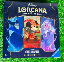 Disney Lorcana First Chapter Illumineers Trove Sealed Damaged Box - Image 1
