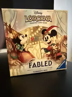 Disney Lorcana Fabled Illumineer's Trove New Sealed Card Game - Image 1