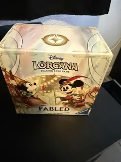Disney Lorcana Fabled Illumineer's Trove New Sealed Card Game - Image 2