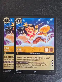 Disney Lorcana Mint Condition Lilo Rock Star - Image 1