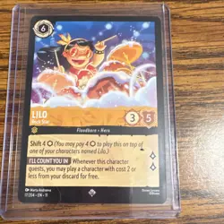 Disney Lorcana Lilo - Rock Star Character Card 17/204 regular - Image 1