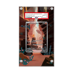 Charmander 168/165 - Pokemon PSA Extended Artwork Protective Card Display Case - Image 1