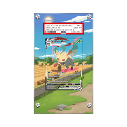 Leafeon VMAX 205/203 Pokemon Extended PSA Artwork Protective Card Display Case - Image 1