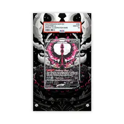 Galarian Moltres 177/198 - Pokemon PSA Extended Artwork Protective Card Display - Image 1