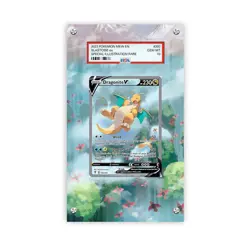 Dragonite V 192/203 - Pokemon PSA Extended Artwork Protective Card Display Case - Image 1