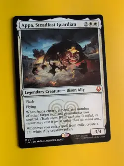 appa, Steadfast Guardian Mythic. TLA Bison ally Magic the Gathering Card. - Image 3