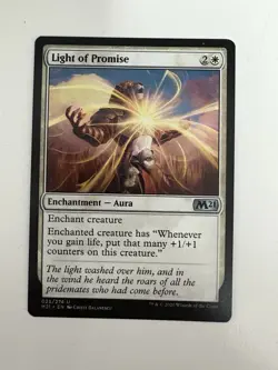 Light of Promise MTG Magic the Gathering Card NM Near Mint M21 - Image 1