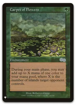 Carpet of Flowers #240 (NM) List Reprints LIST LIST Magic MTG - Image 1