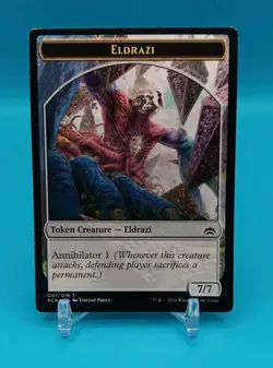 MTG Eldrazi Spawn #2/Eldrazi #1 Double Sided Token- PCA- Regular-LP Condition - Image 2