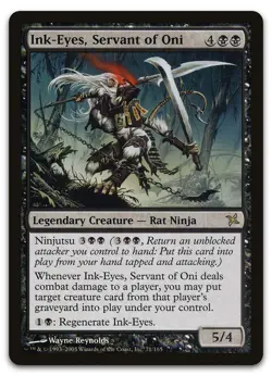 Ink-Eyes, Servant of Oni #71 (NM) Betrayers of Kamigawa BOK Magic MTG - Image 1