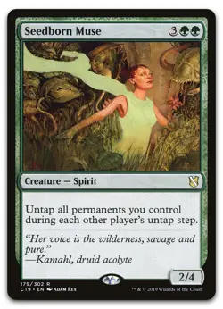 Seedborn Muse #179 (NM) Commander 2019 C19 Magic MTG - Image 1