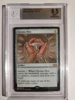 Chrome Mox M 2020 Mtg Double Masters #240 BGS 8.5 NM-MT+ - Image 1