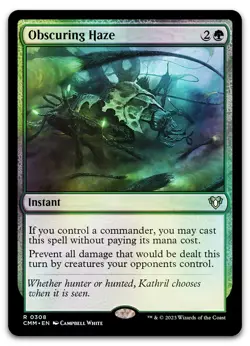 Obscuring Haze #308 (Foil) (NM) Commander Masters CMM Magic MTG - Image 1