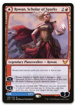 Rowan, Scholar of Sparks #156 (NM) Strixhaven STX Magic MTG - Image 1