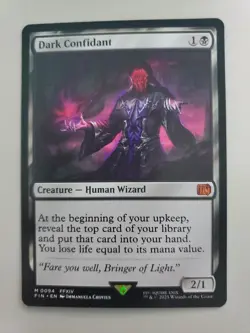 MTG Dark Confidant Final Fantasy Regular Mythic - Image 1