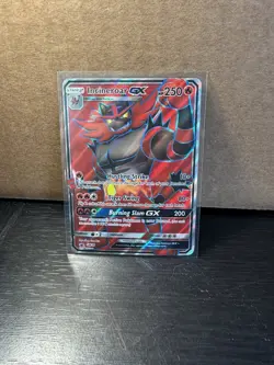 Incineroar GX SM38 Black Star Promo Full Art Holo Pokemon 2017 Sun Moon - Image 1