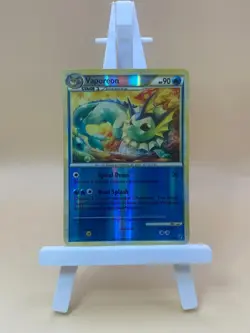 Vaporeon 41/90 Undaunted Reverse Holo Pokemon Card - Light Play - Image 1
