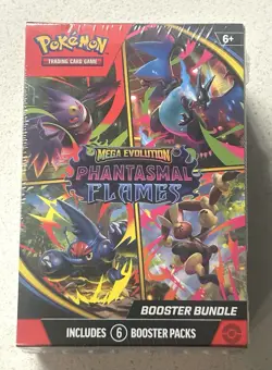 Pokemon TCG: Phantasmal Flames Factory Sealed Booster Bundle Box - Image 1