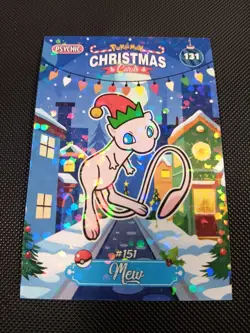 Pokemon 2024 Peru DKV Collectoons Christmas Set #131 Mew Holo US Seller - Image 1