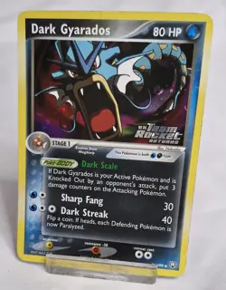Pokemon Dark Gyarados Ex Team Rocket Returns 36/109 Reverse Holo Rare Stamped - Image 1