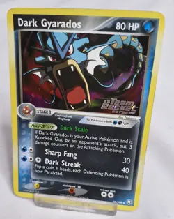 Pokemon Dark Gyarados Ex Team Rocket Returns 36/109 Reverse Holo Rare Stamped - Image 4